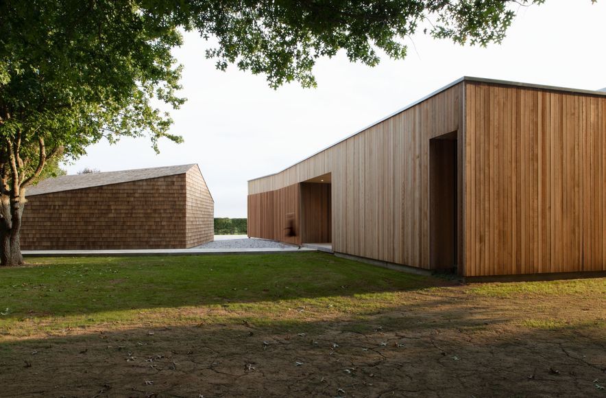 Shibui House: sculptural forms