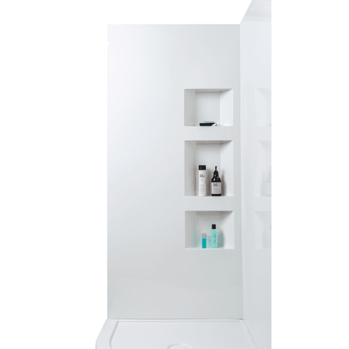 Side Recessed Shower Wall