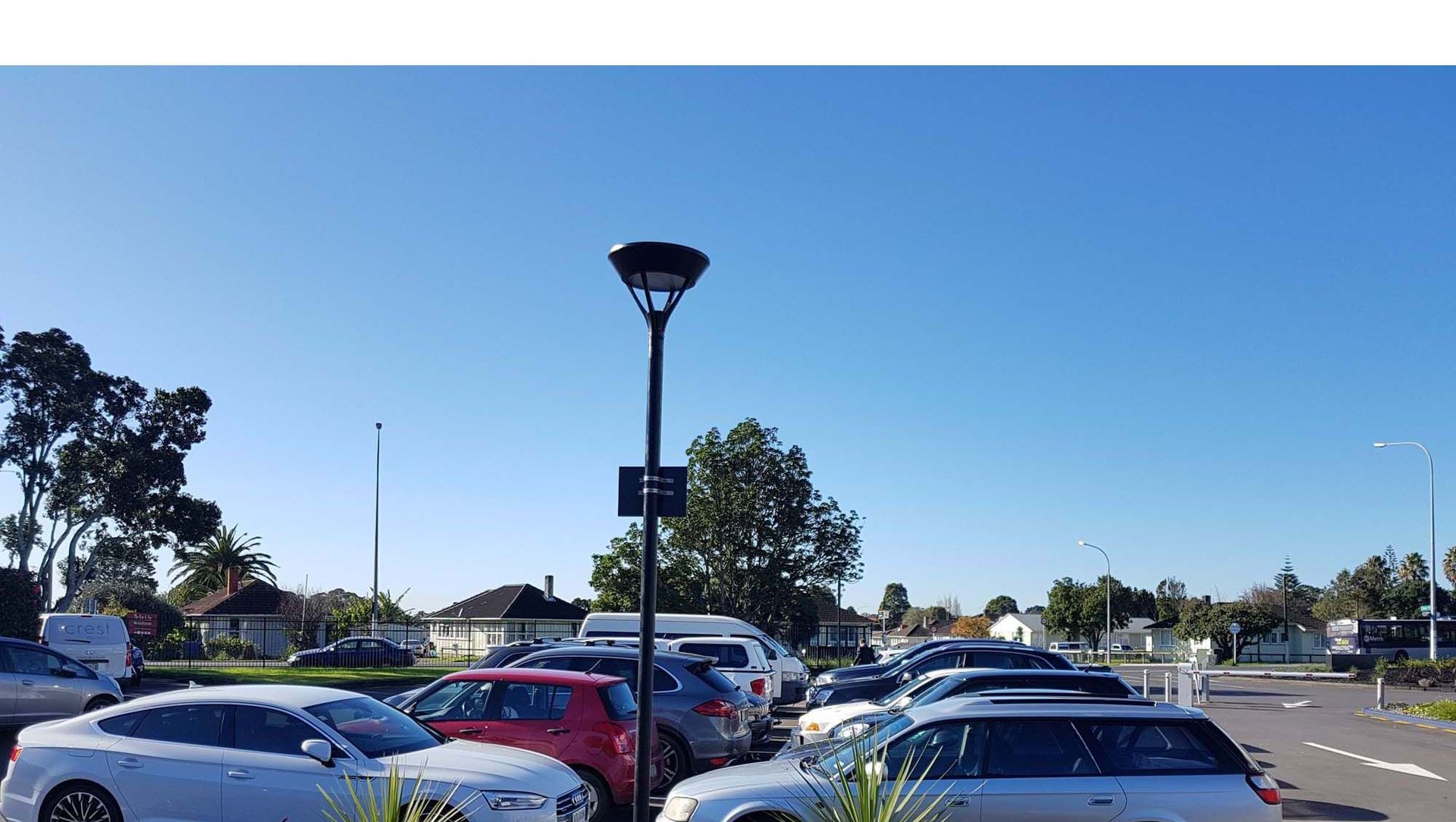 Solar Car Park Lighting – Auckland Airport Hotel banner