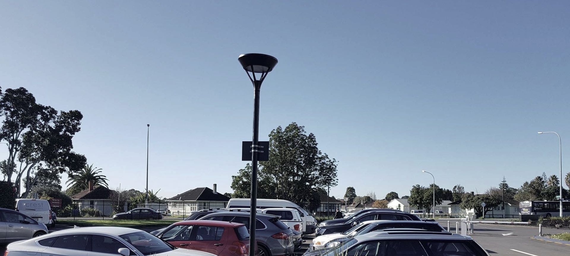 Solar Car Park Lighting – Auckland Airport Hotel banner