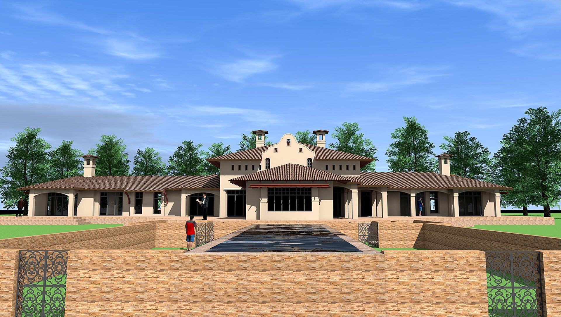 Spanish Mission Hawkes Bay Home banner
