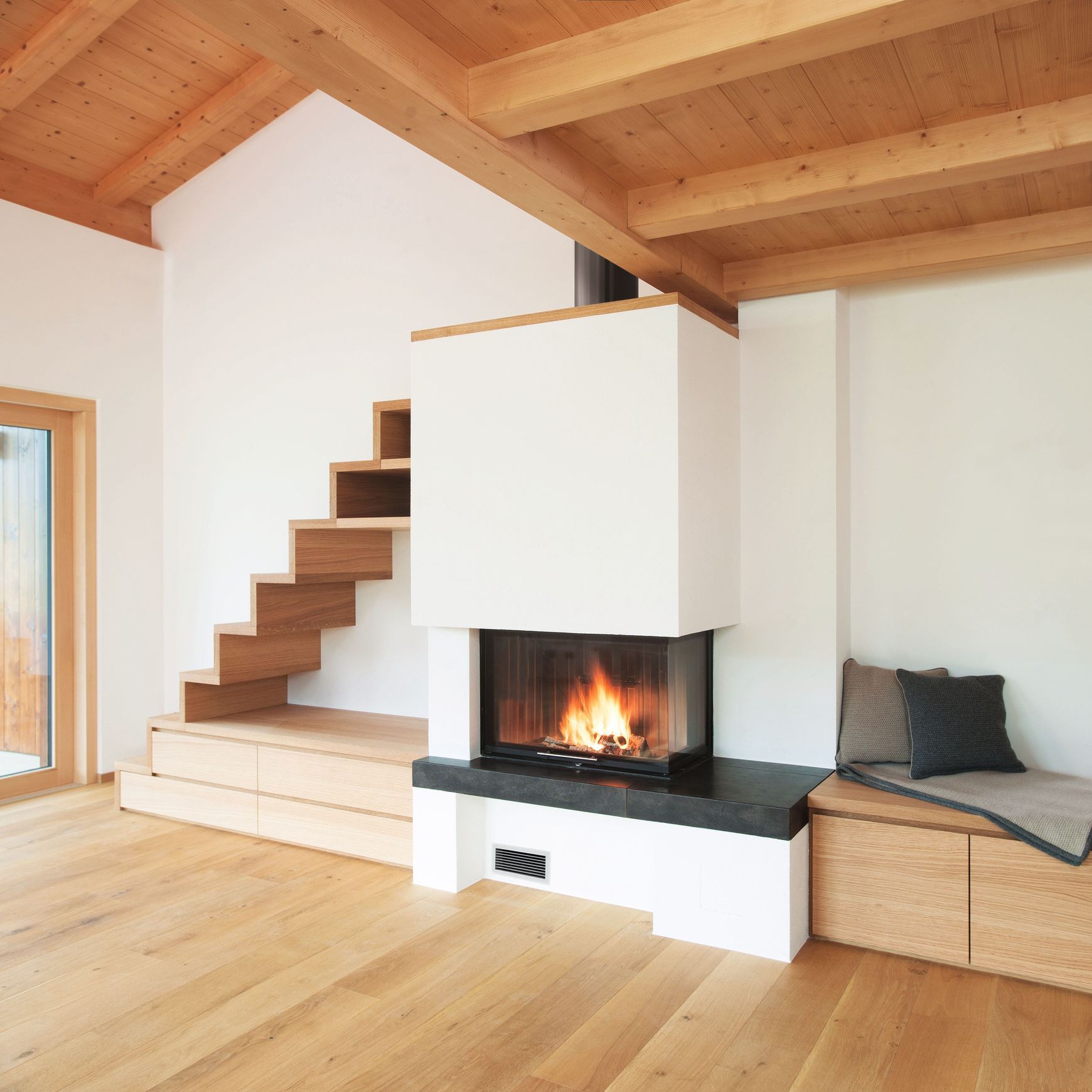 Spartherm Corner Wood Fire