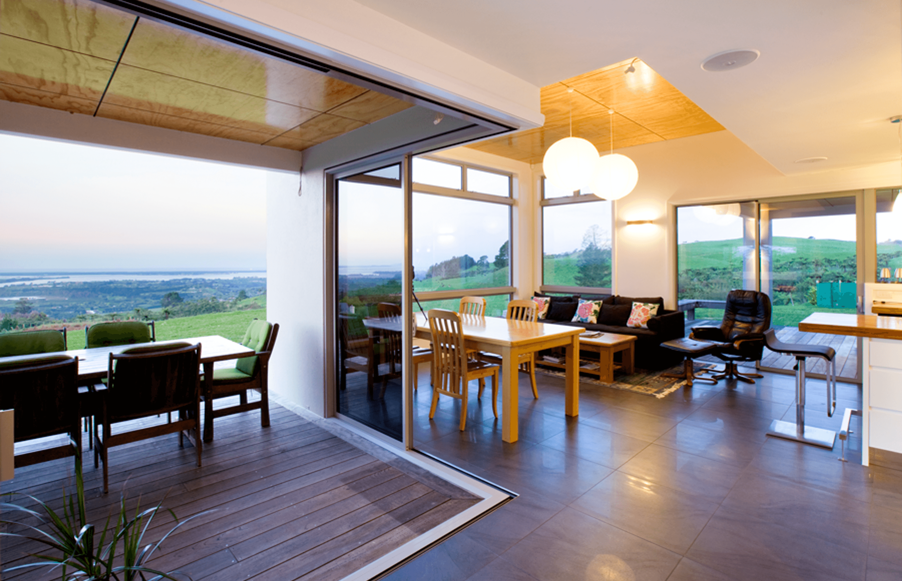 Inside this home there is a focus on definition and detail with extensive negative detailing and recessed LED lighting.