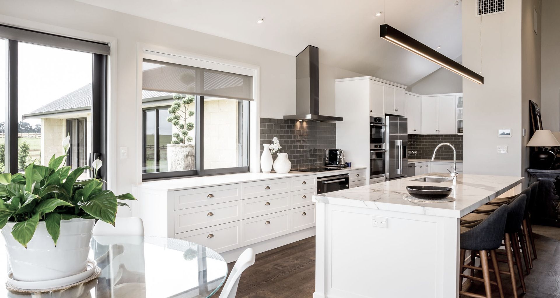 Sprawling New Home With Timber Tile Personality banner