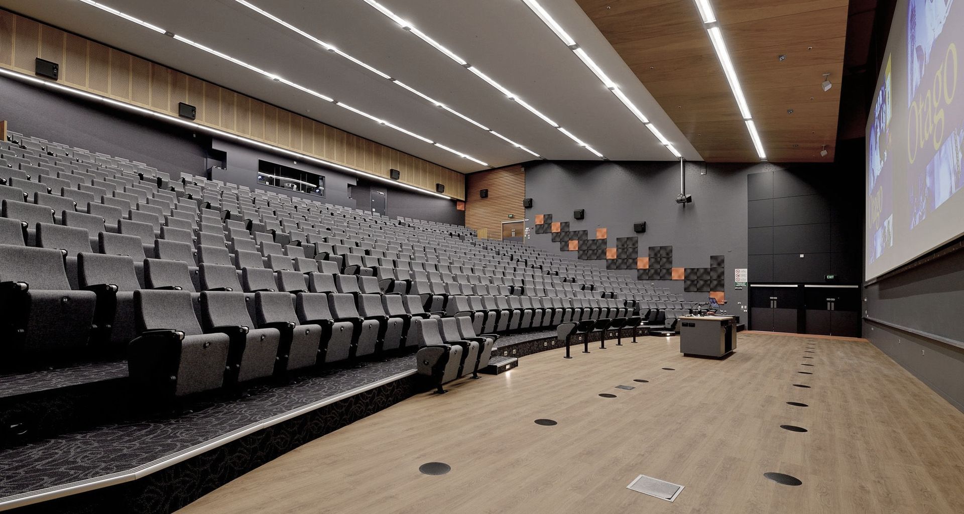 St Davids Lecture Theater, Dunedin banner