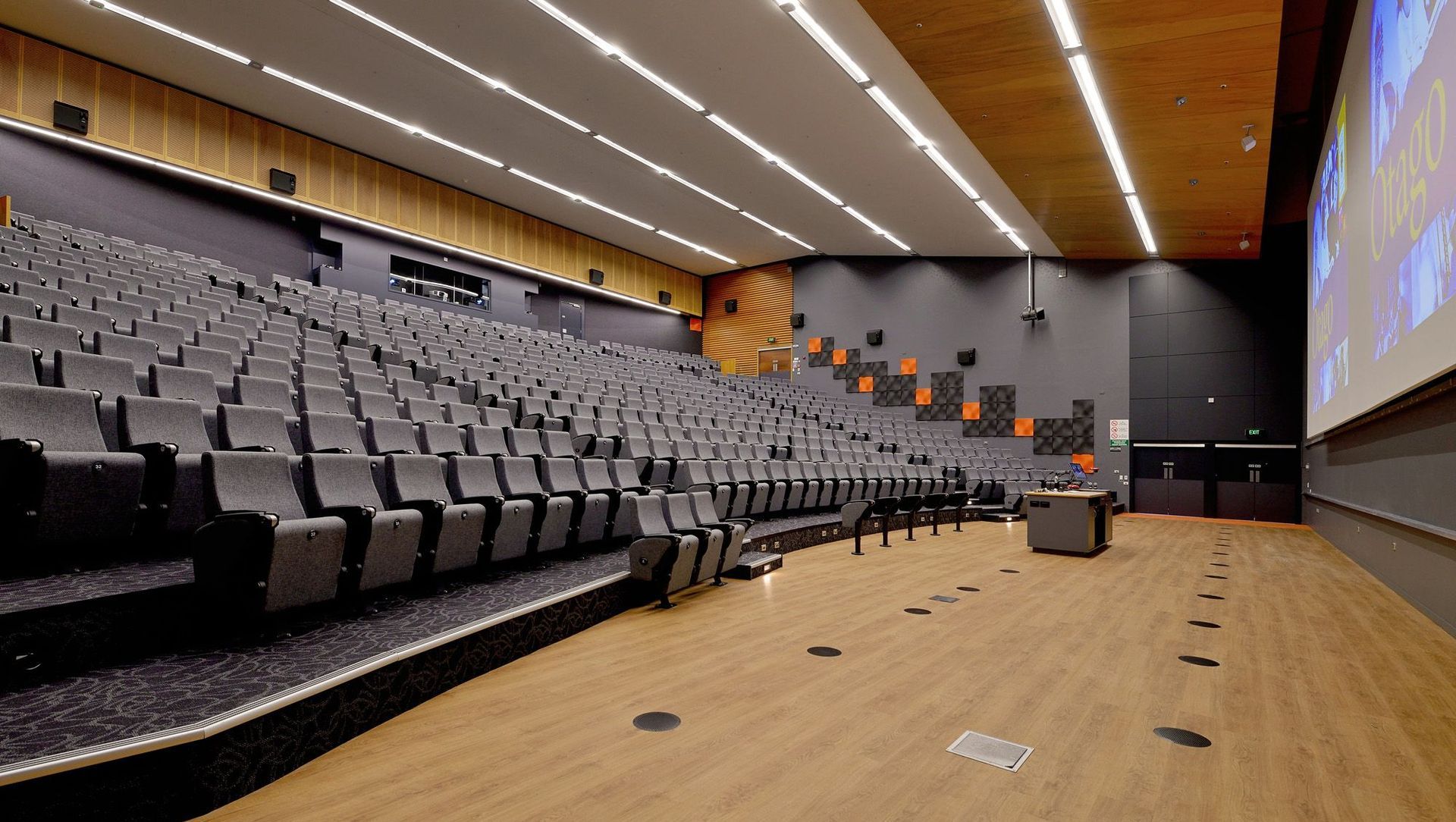 St Davids Lecture Theater, Dunedin banner