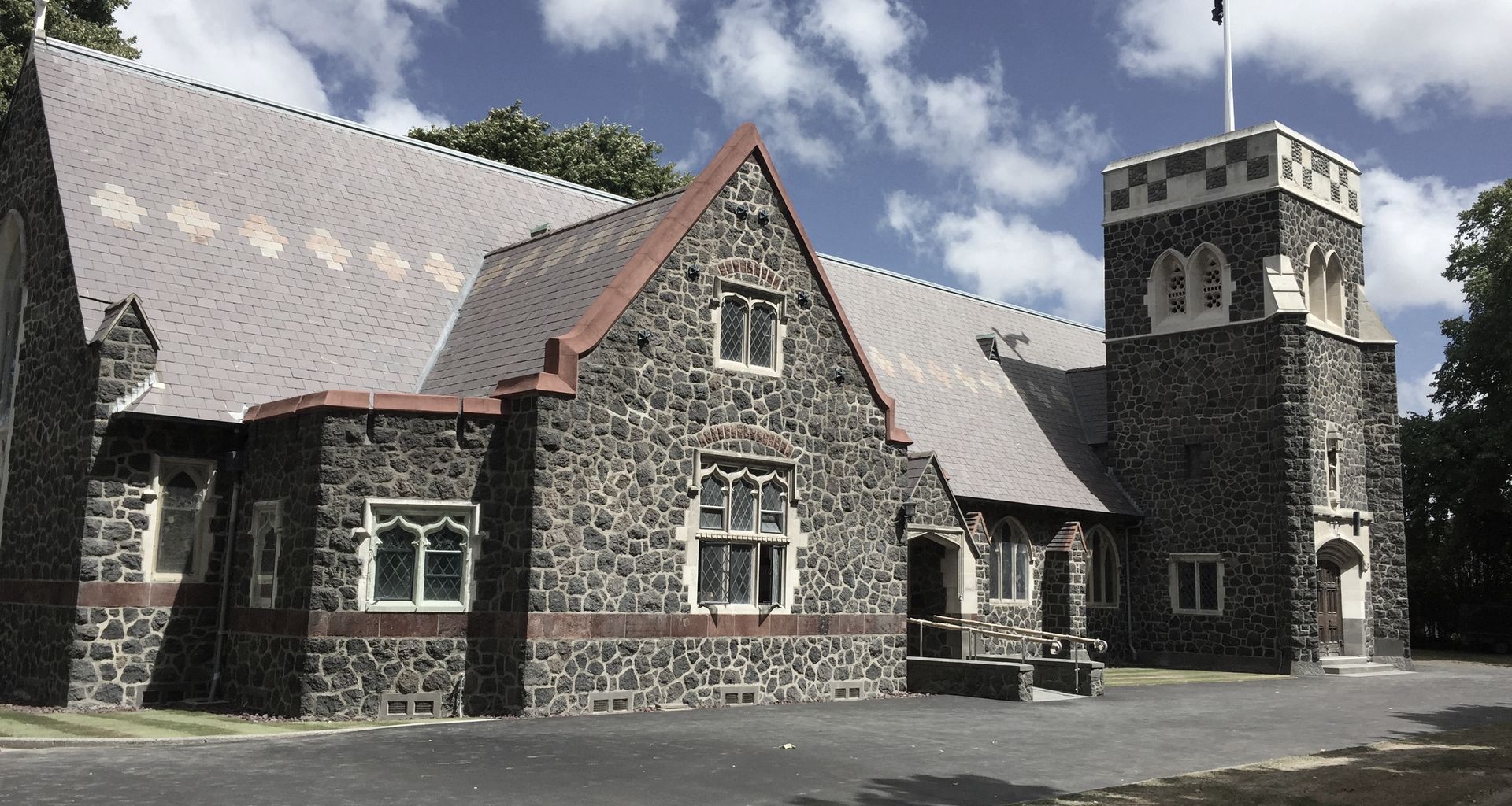 St Barnabas Anglican Church banner