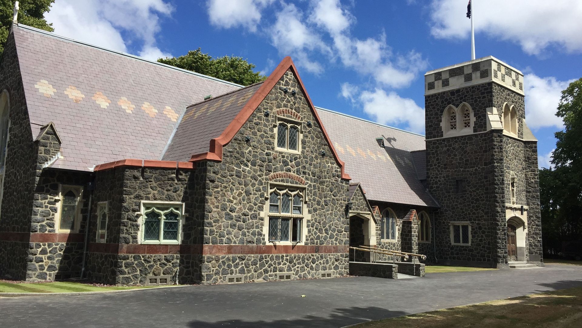 St Barnabas Anglican Church banner