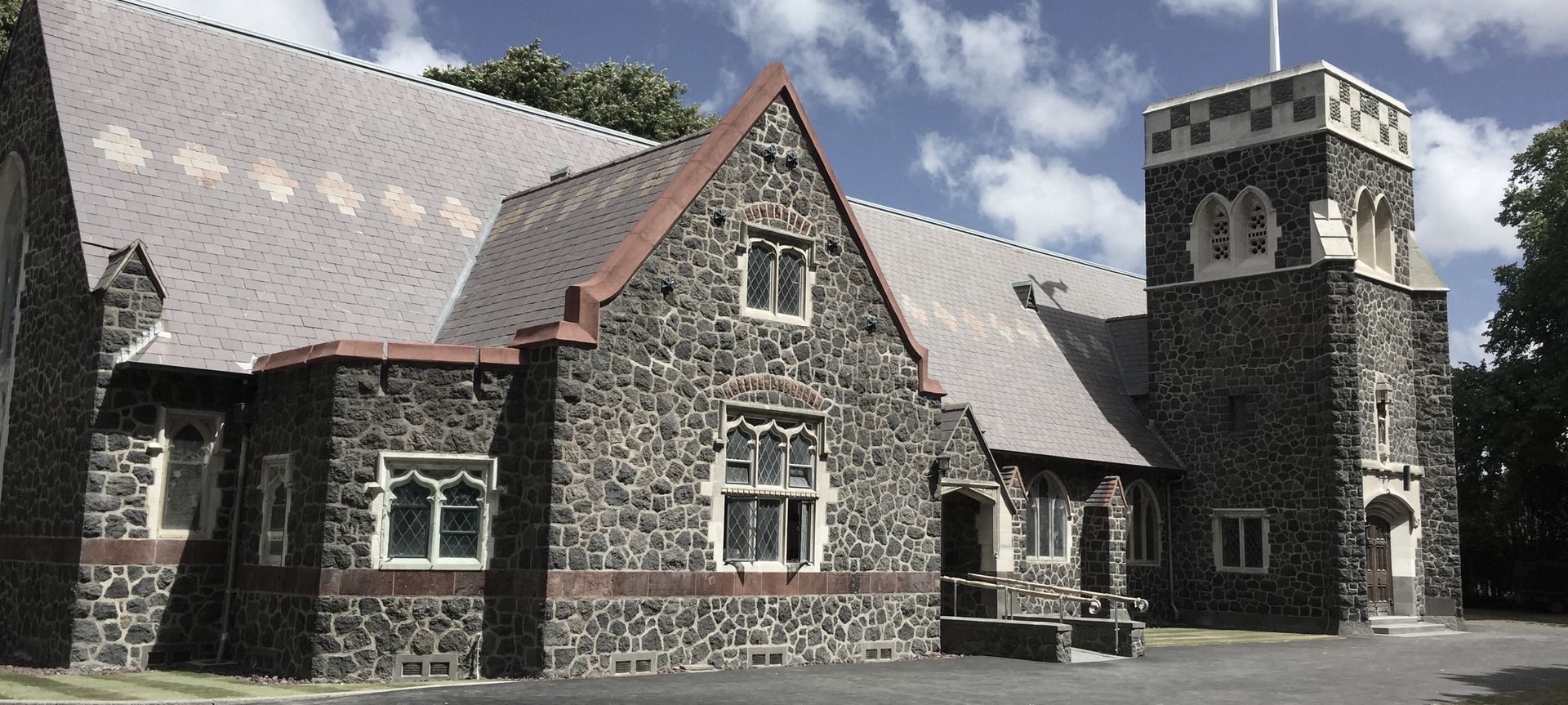 St Barnabas Anglican Church banner