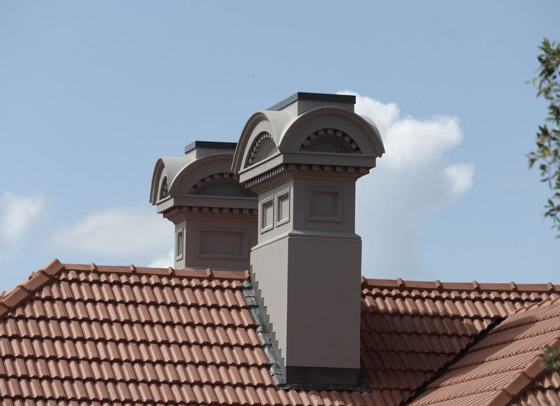 St Kentigern Boys' School, Roselle House Historical Chimneys