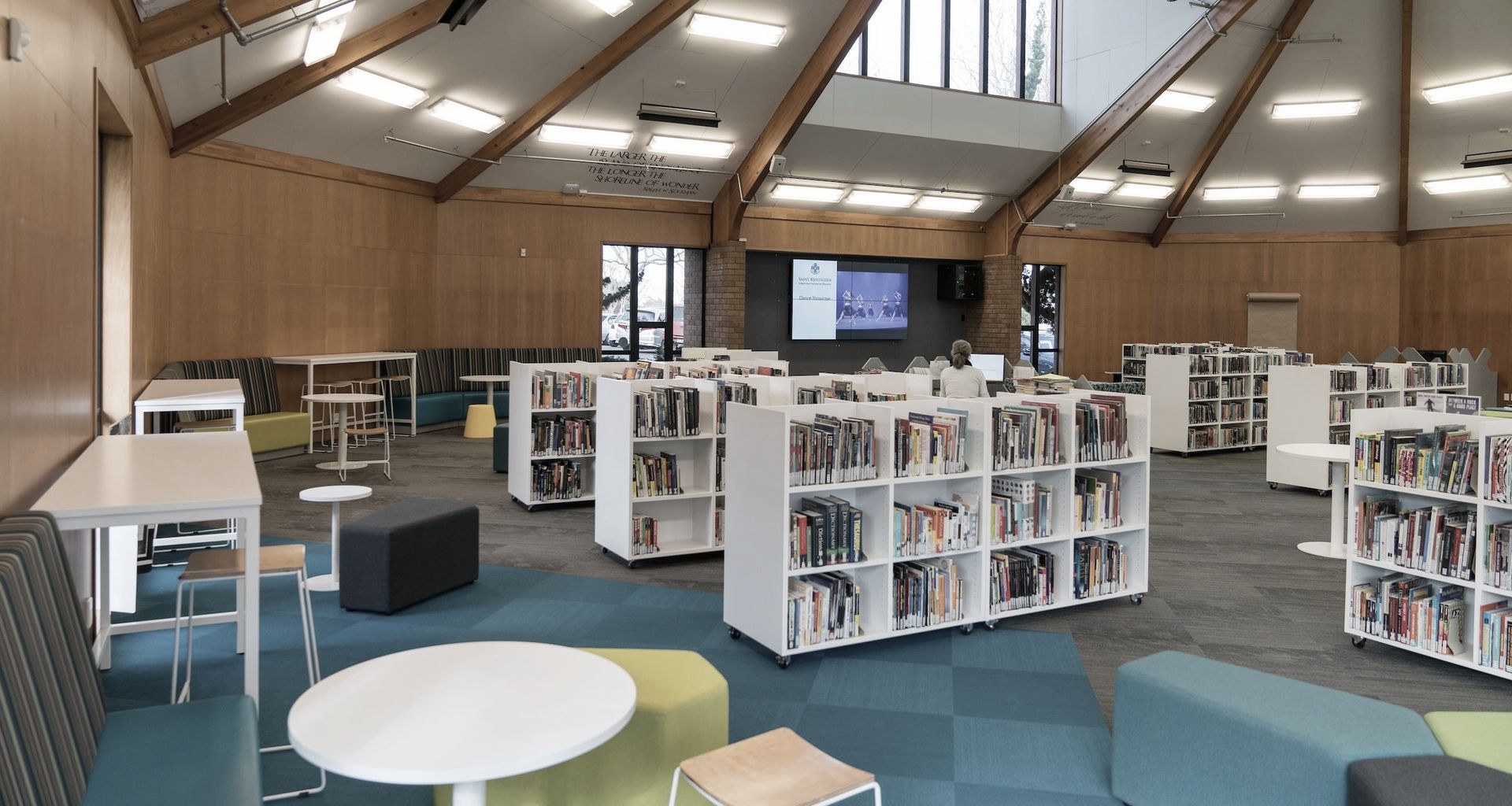 St Kentigern College Library banner
