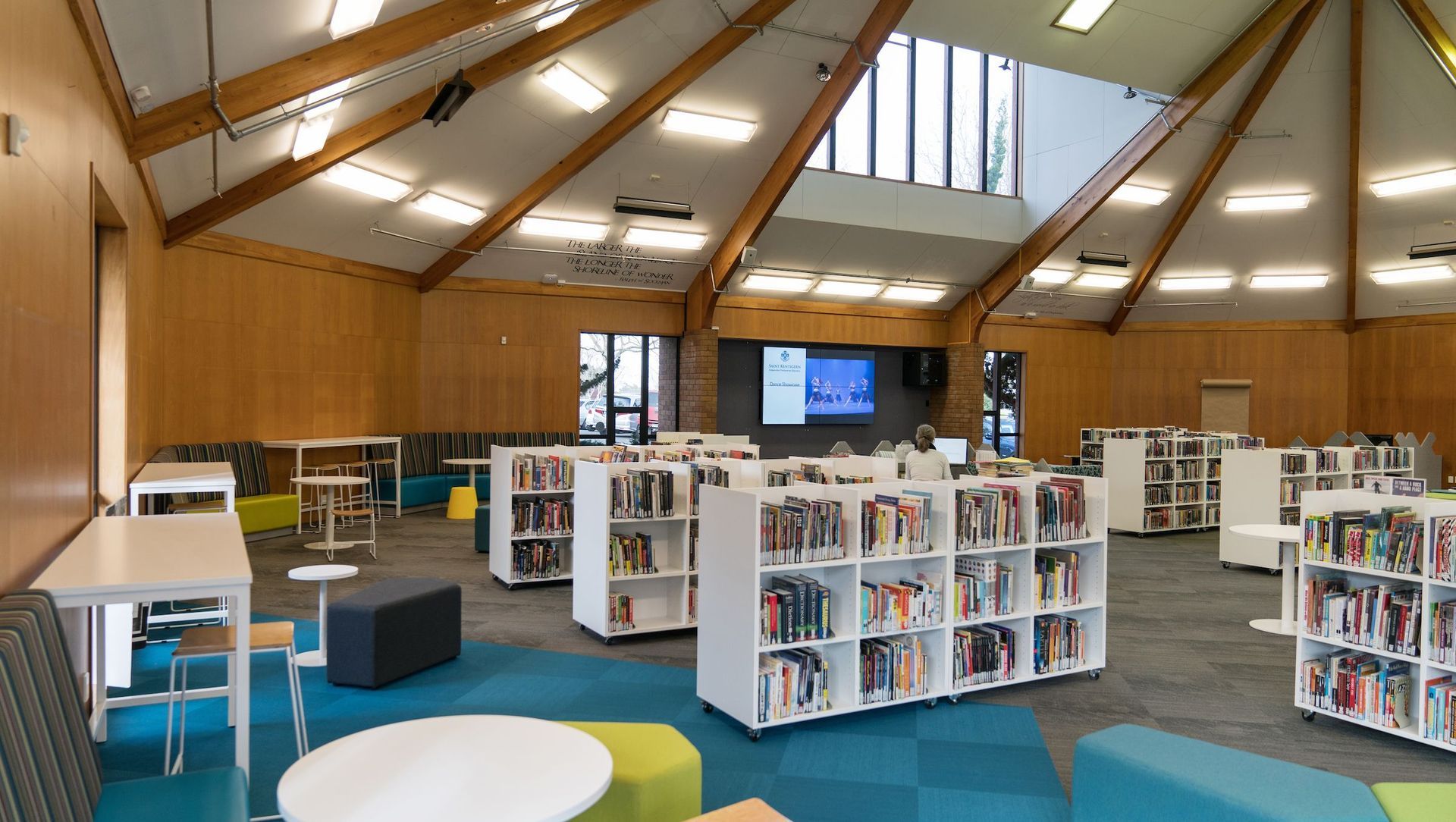 St Kentigern College Library banner