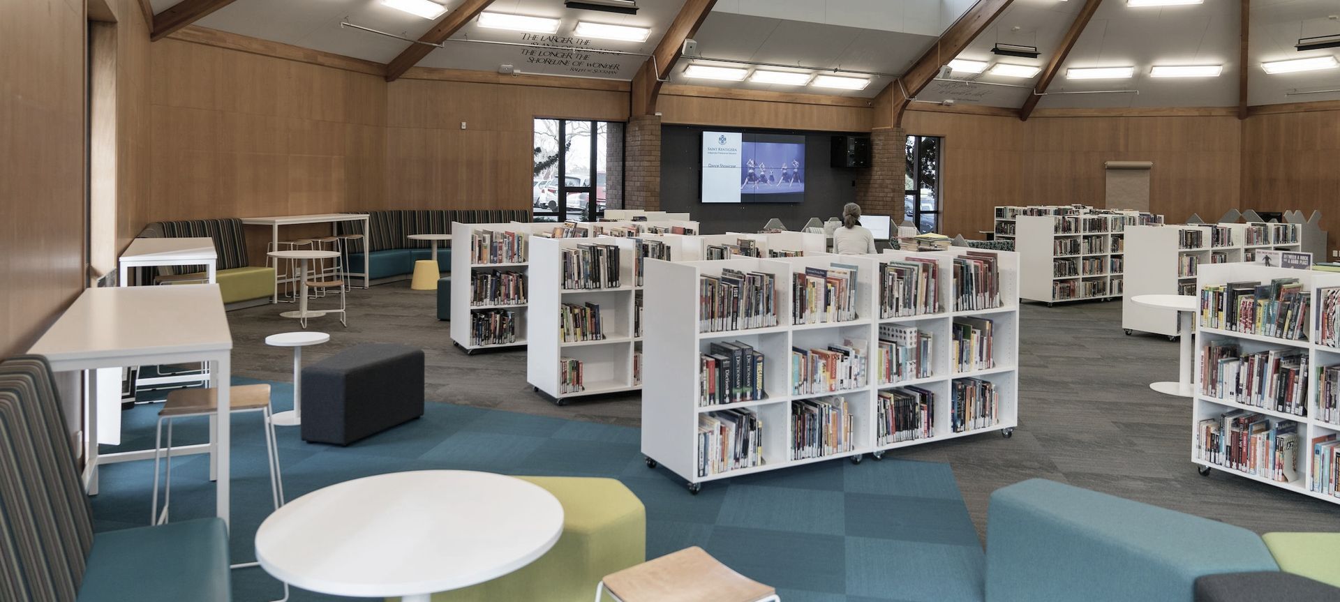 St Kentigern College Library banner