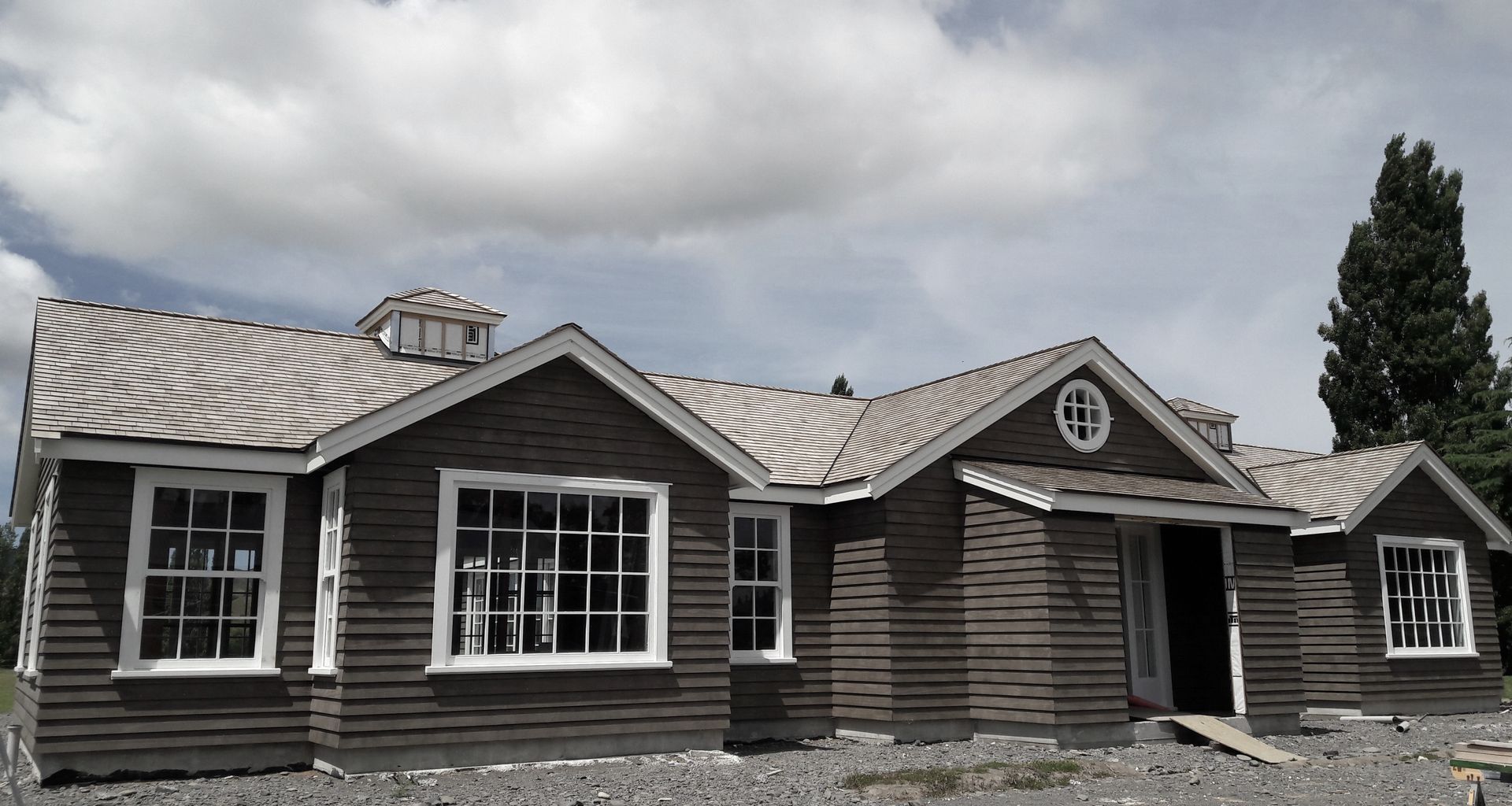 Stained Accoya Weatherboards and Joinery banner