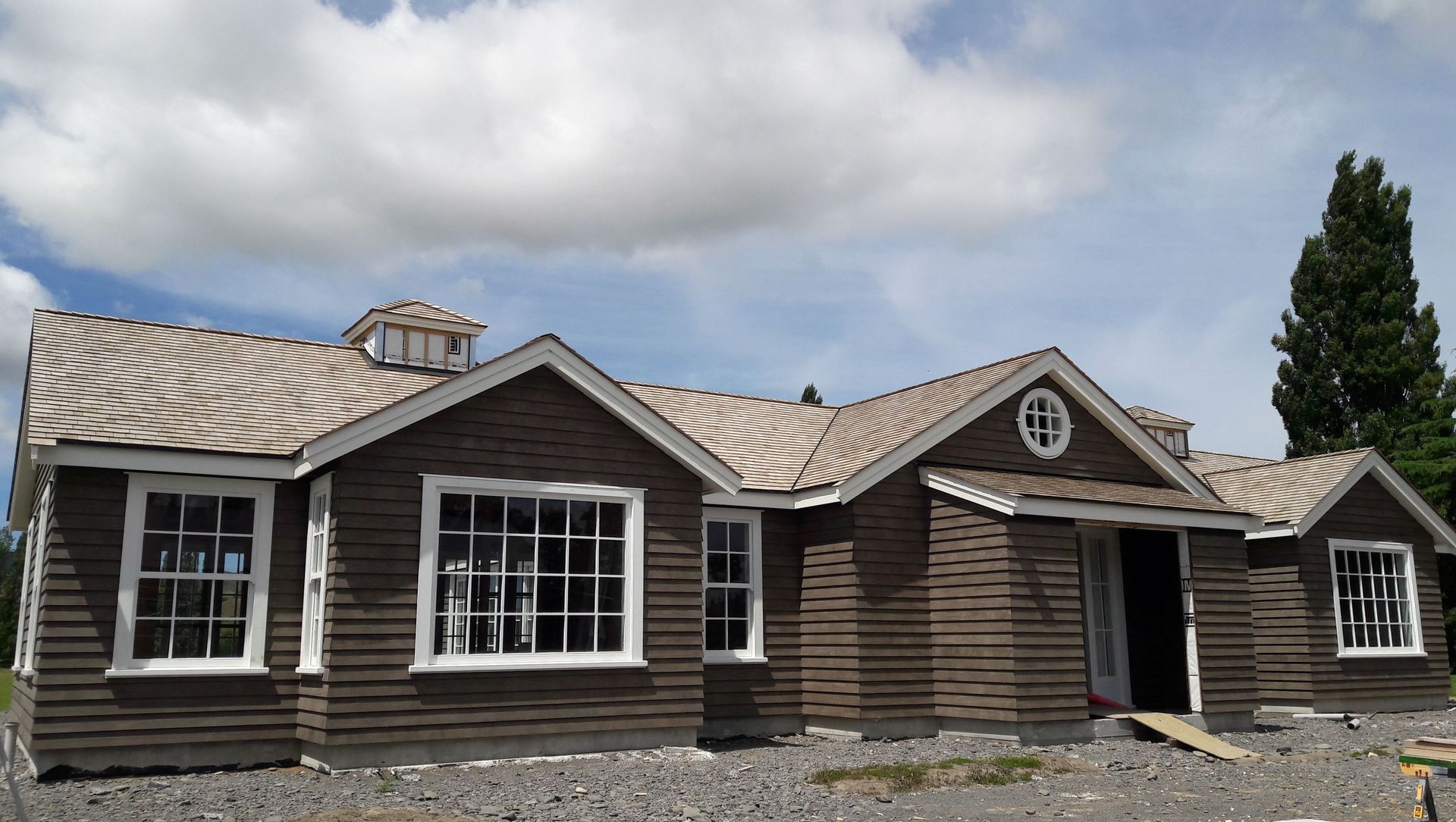 Stained Accoya Weatherboards and Joinery banner
