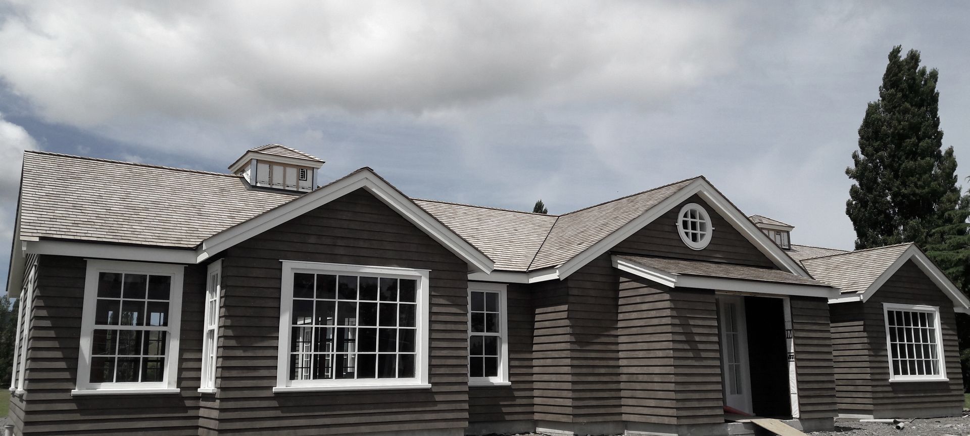 Stained Accoya Weatherboards and Joinery banner