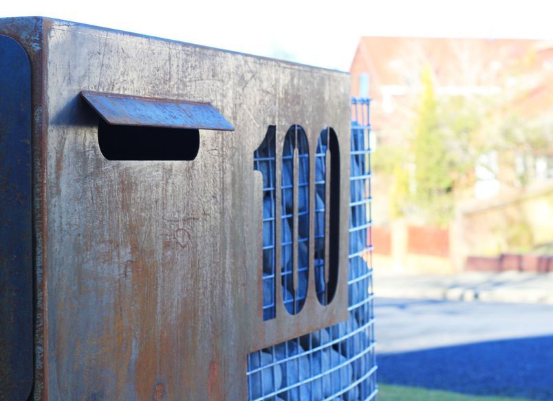 Steel Mail Box