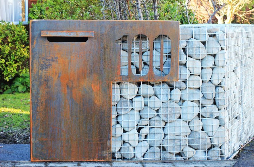 Steel Mail Box