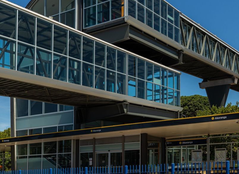 Akoranga Train Station