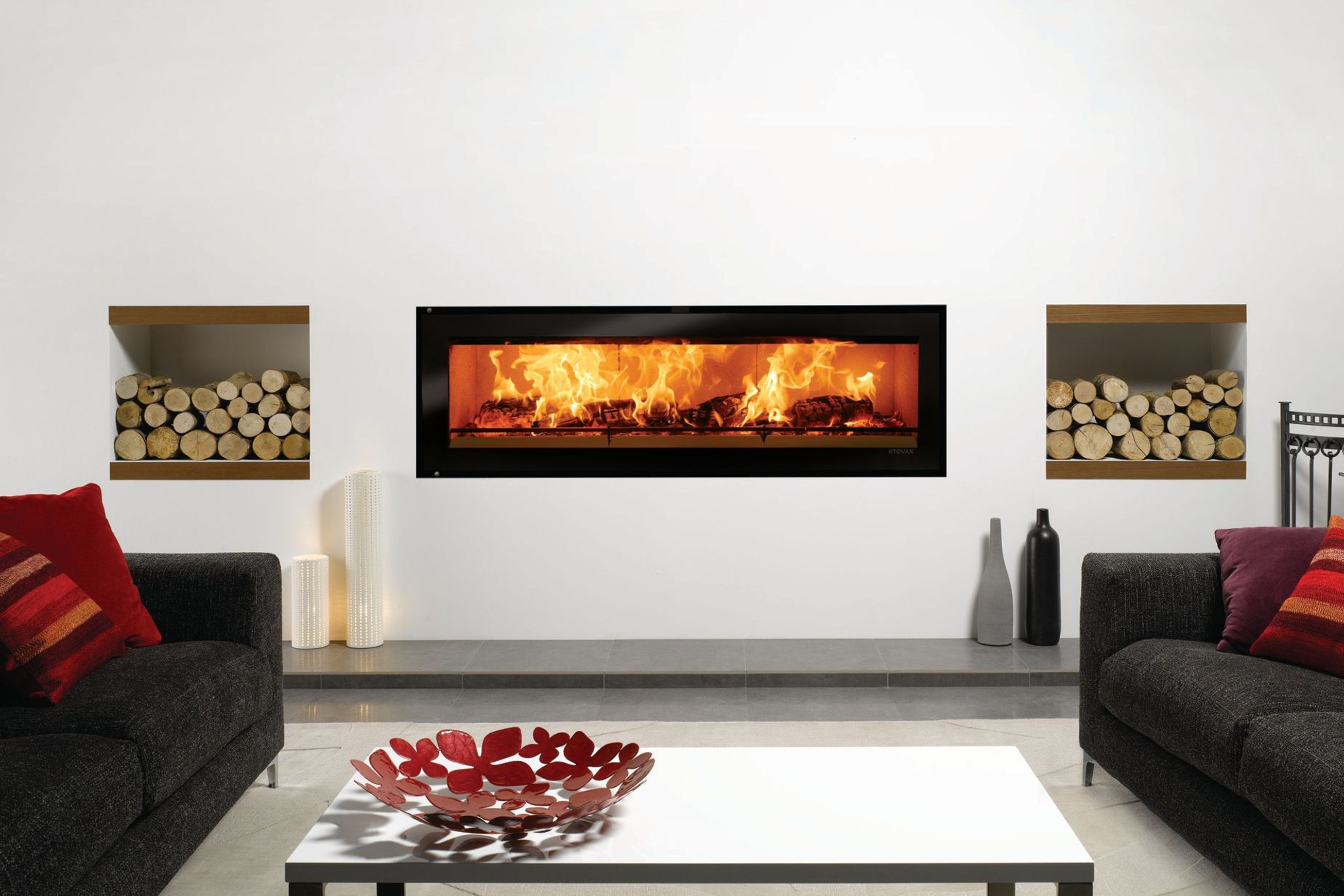 Stovax Studio 3 Inbuilt and Freestanding Fireplace (Rural)