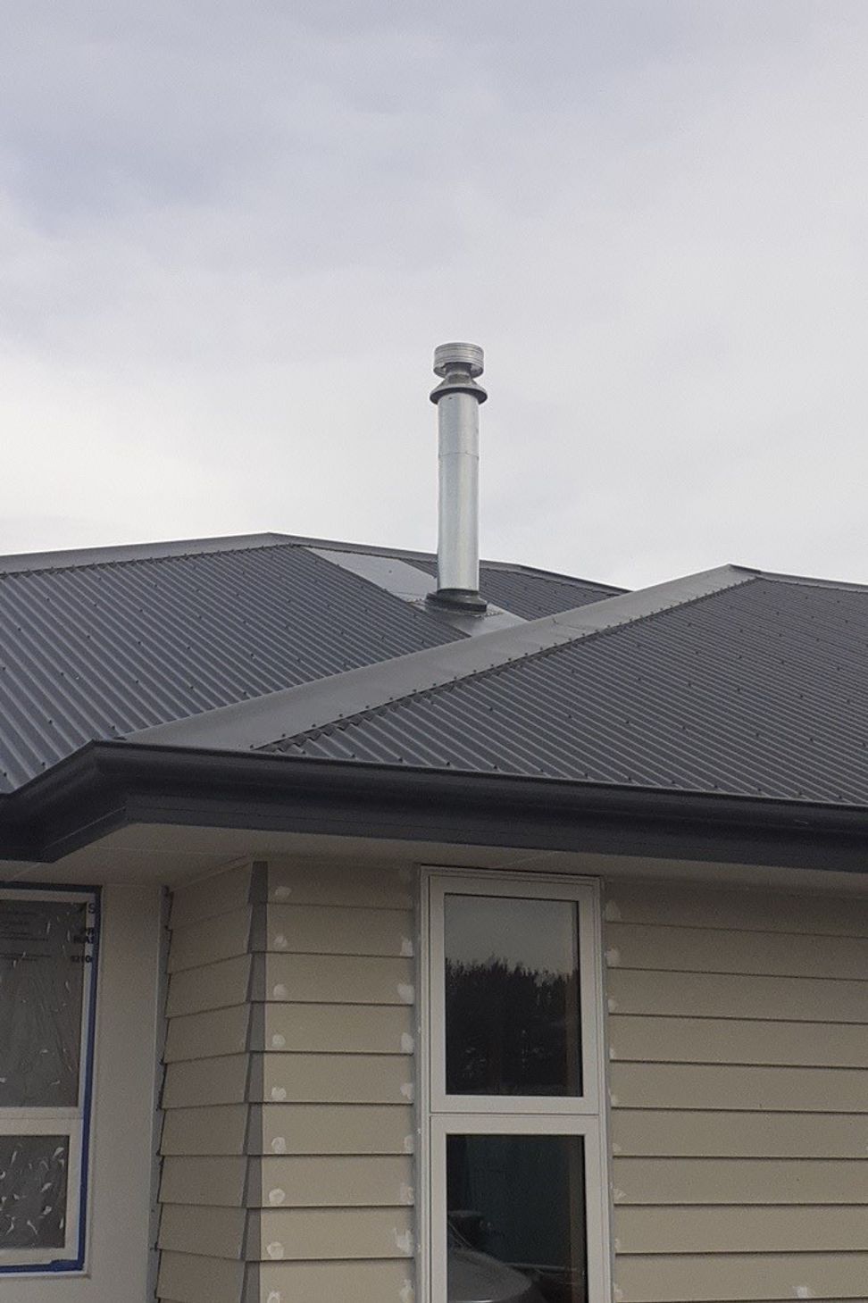 Chimney installation