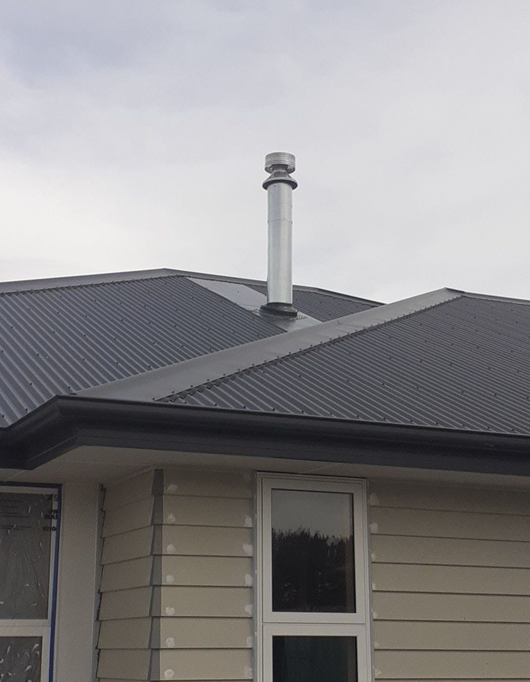 Chimney installation