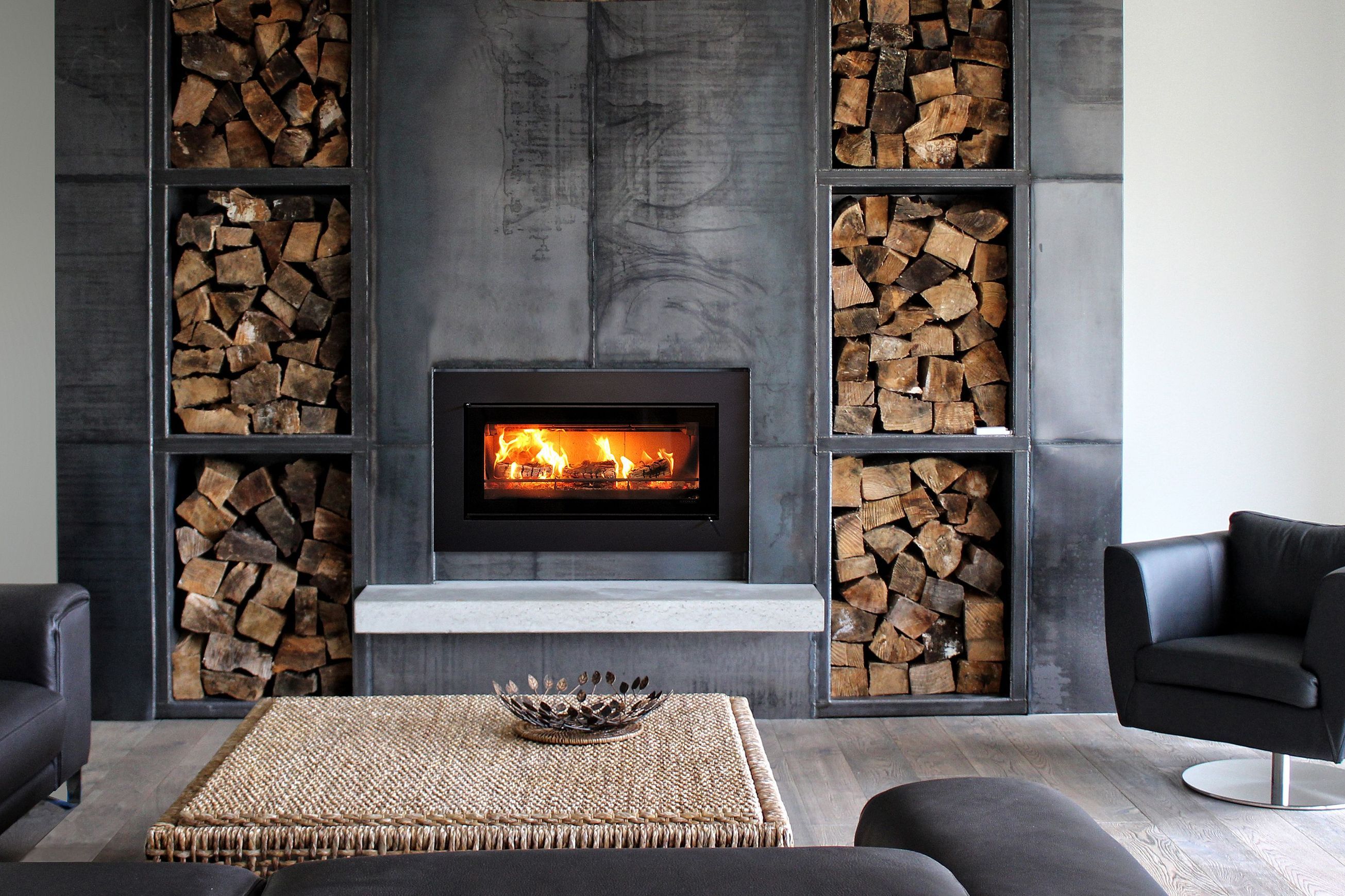 Stovax Studio 2 Clean Air  (NZ) Wood Fireplace