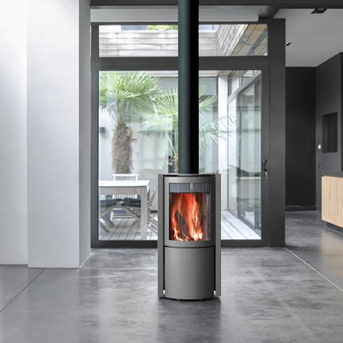 Stûv Compact One Freestanding Wood Fireplace