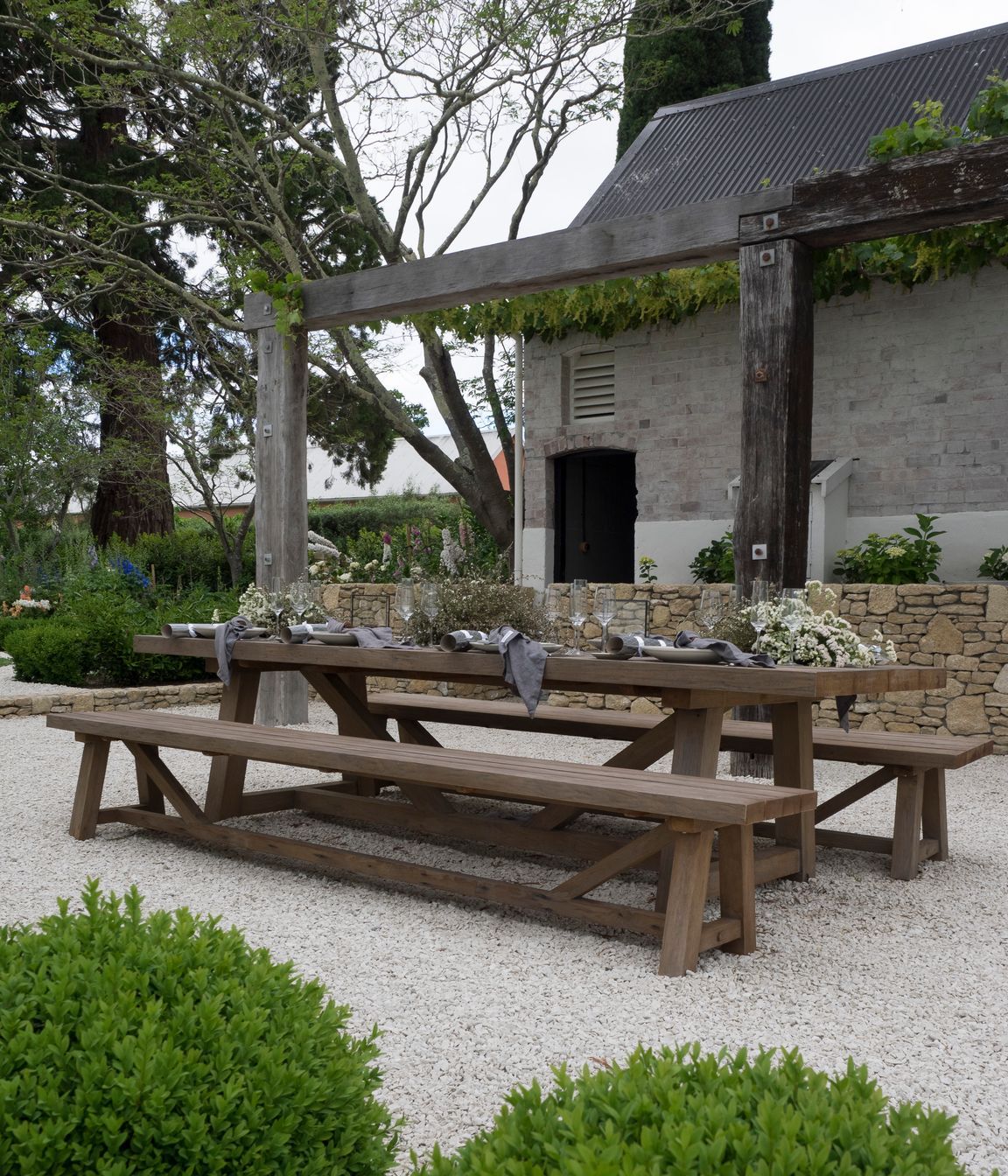 Outdoor entertaining