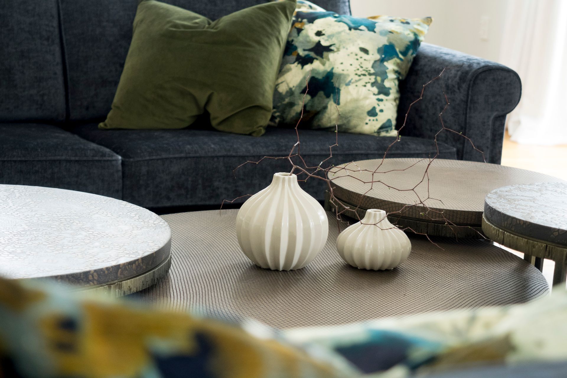 Living room furniture detail