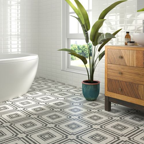 Lisbon Taco White Floor & Wall Tiles