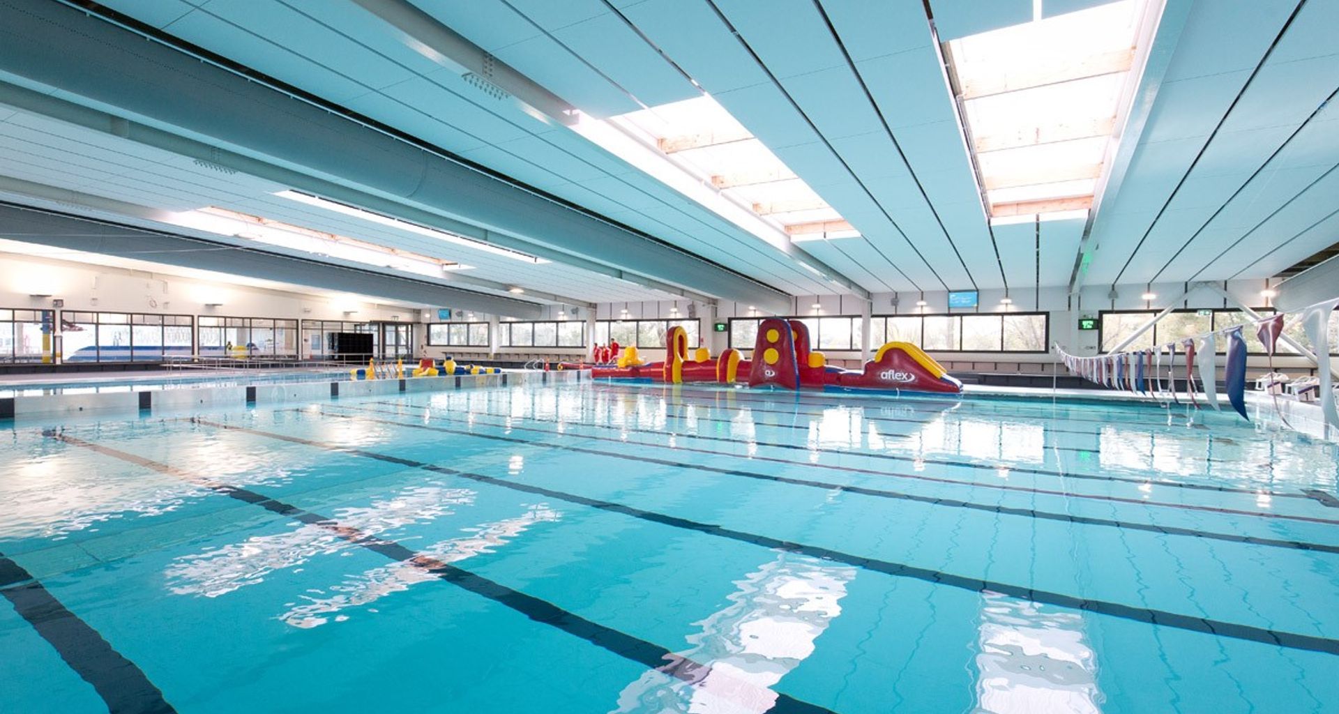 Taiora: QEII Recreation and Sport Centre banner
