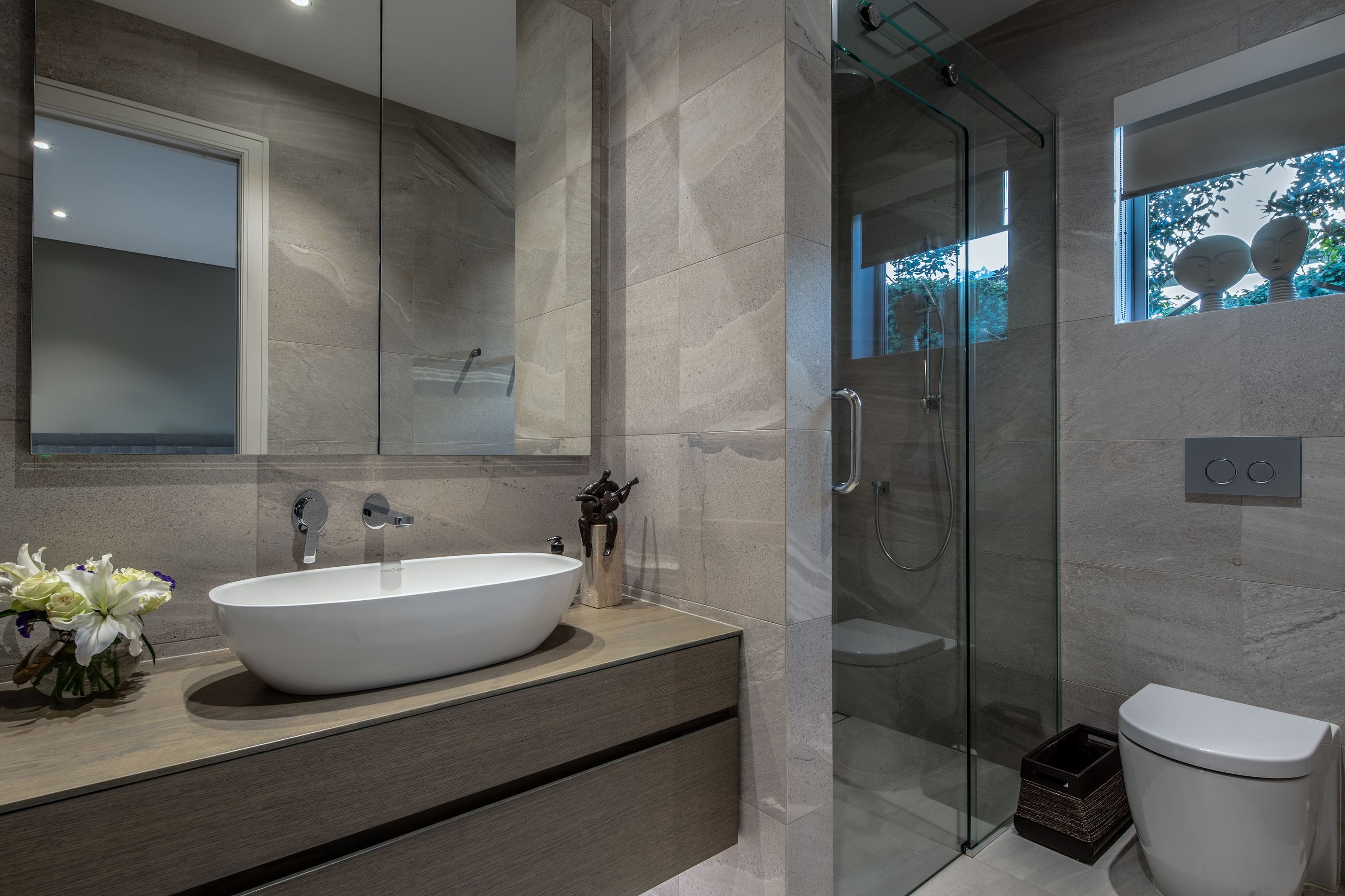 Spare bathroom