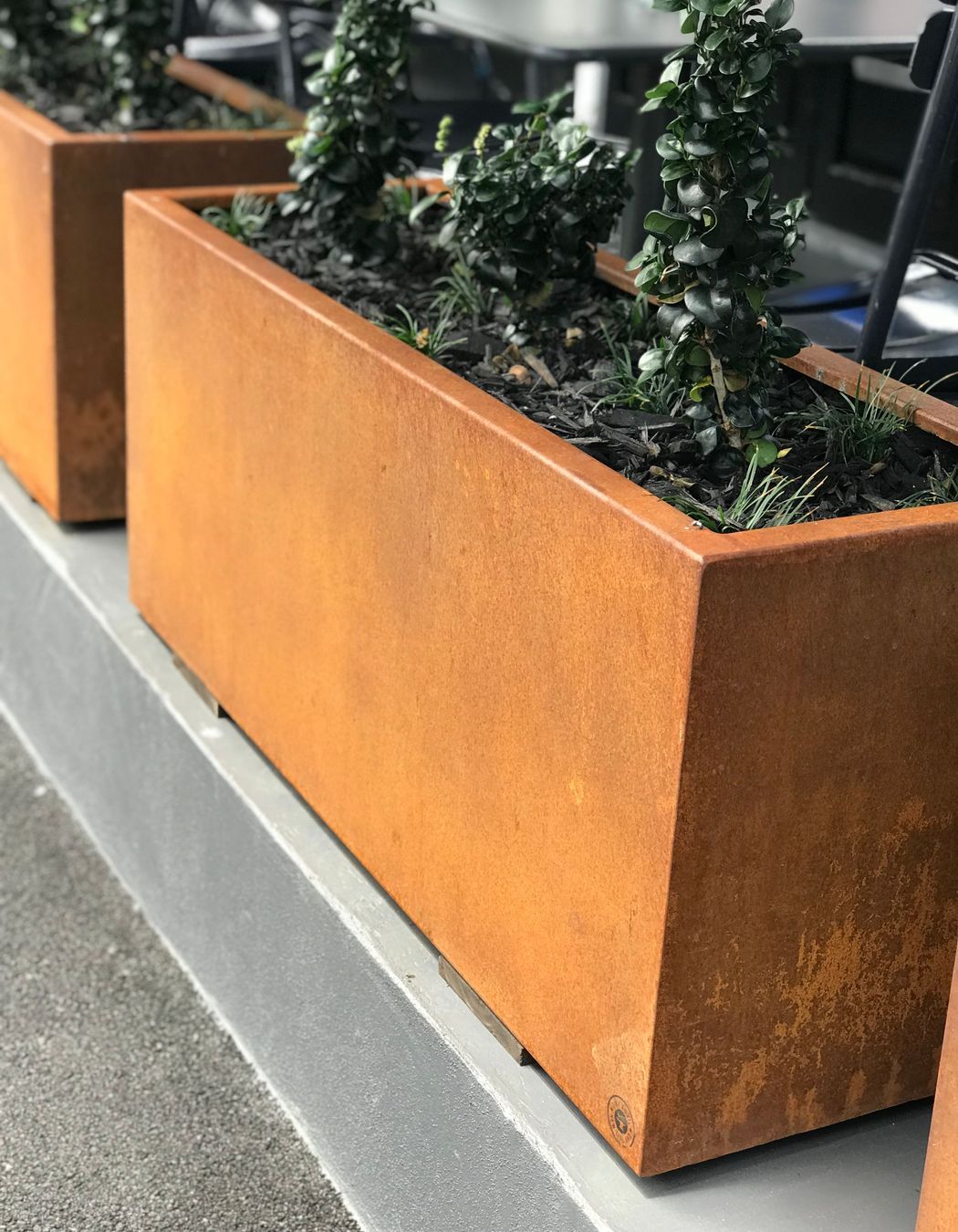 Acting as a dual purpose divider, and design feature. Easy, functional, fast.