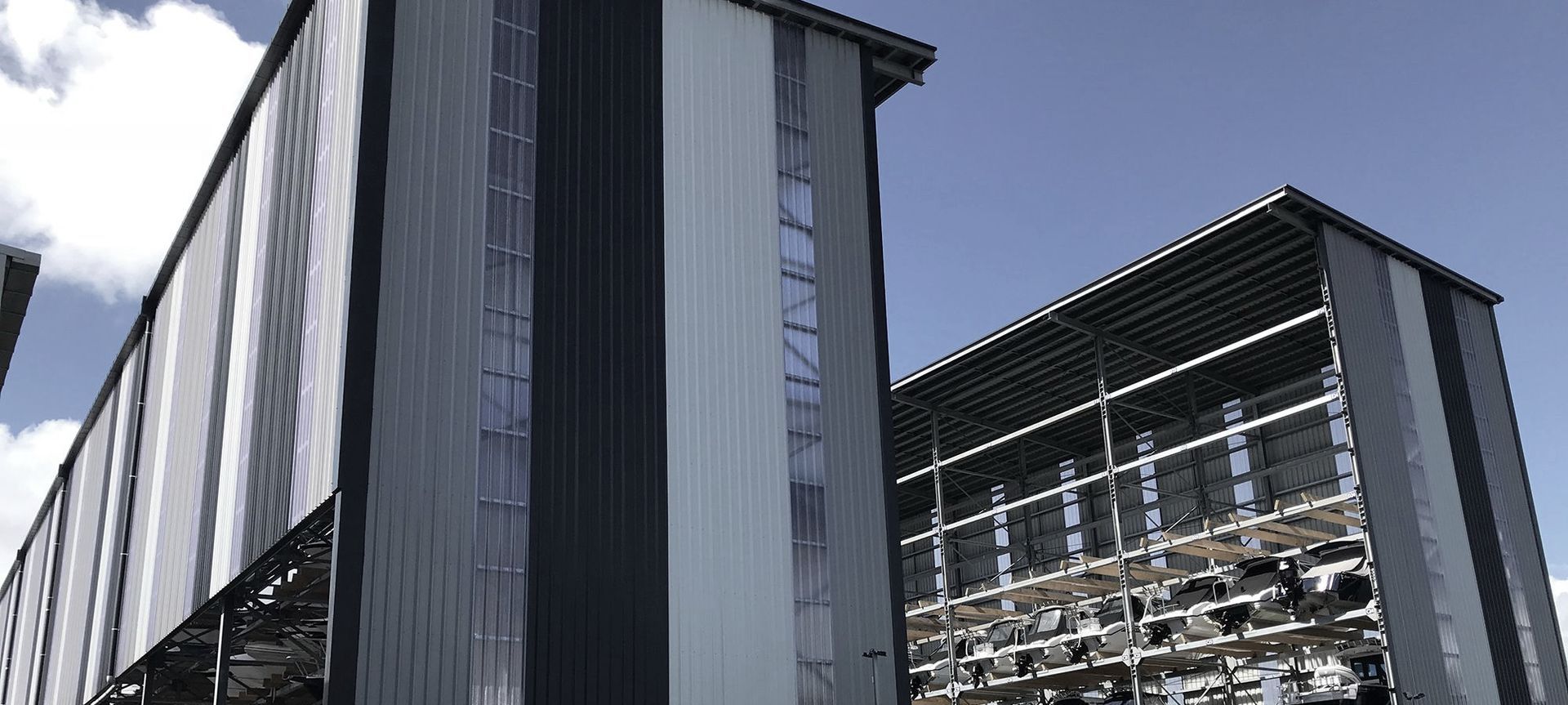 Tamaki Marine Dry Stack banner