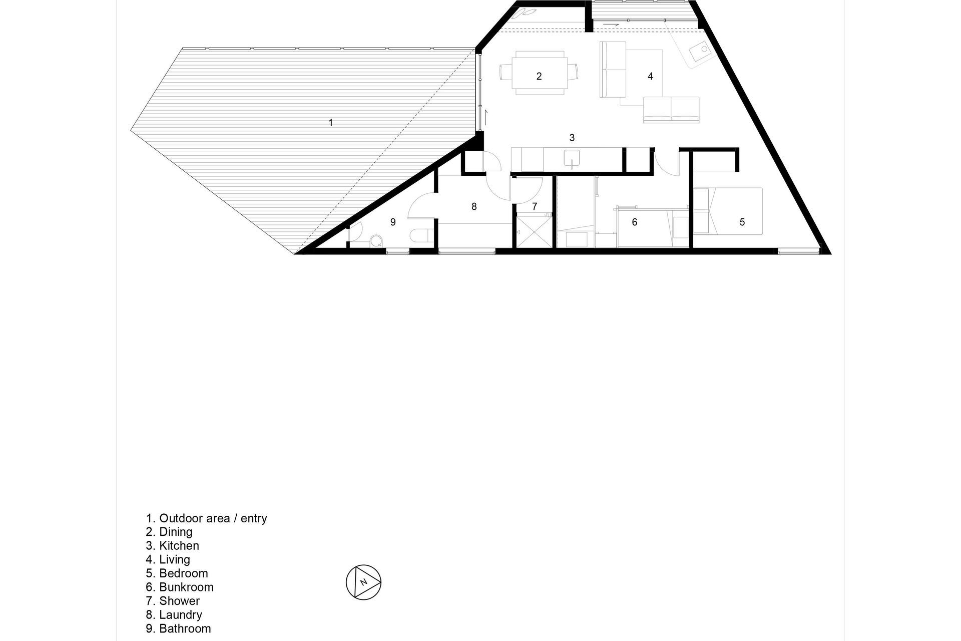 Floor plan by Rafe Maclean Architects.