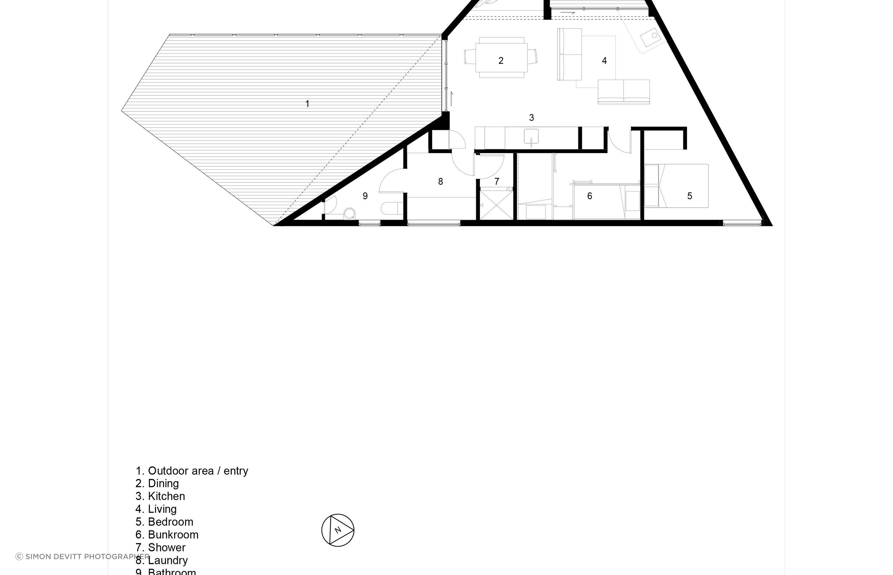 Floor plan by Rafe Maclean Architects.