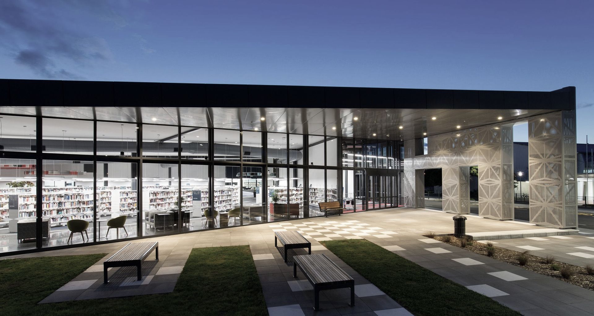 Te Awamutu Library banner
