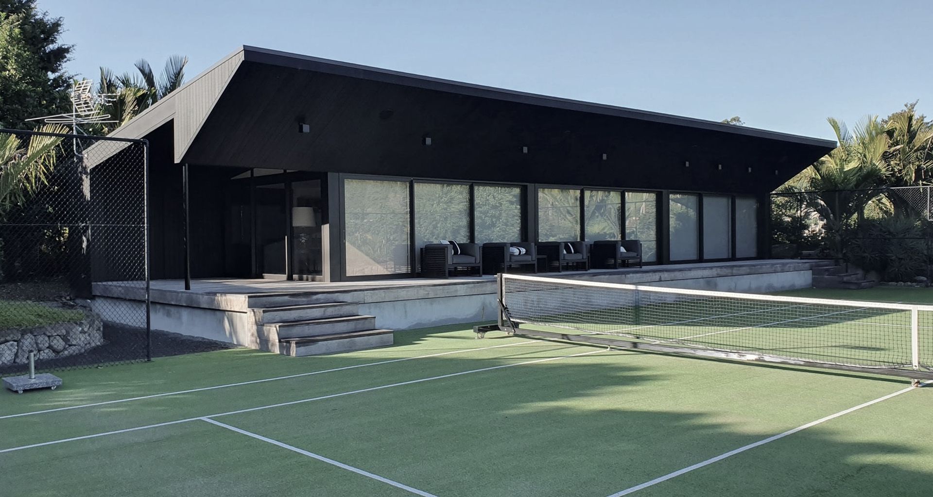 Tennis Pavilion banner