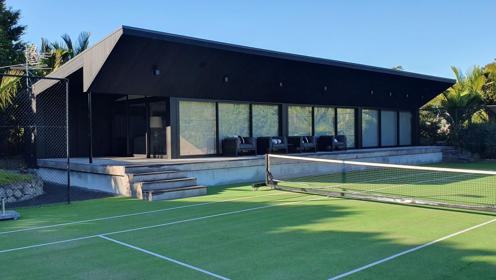 Tennis Pavilion banner