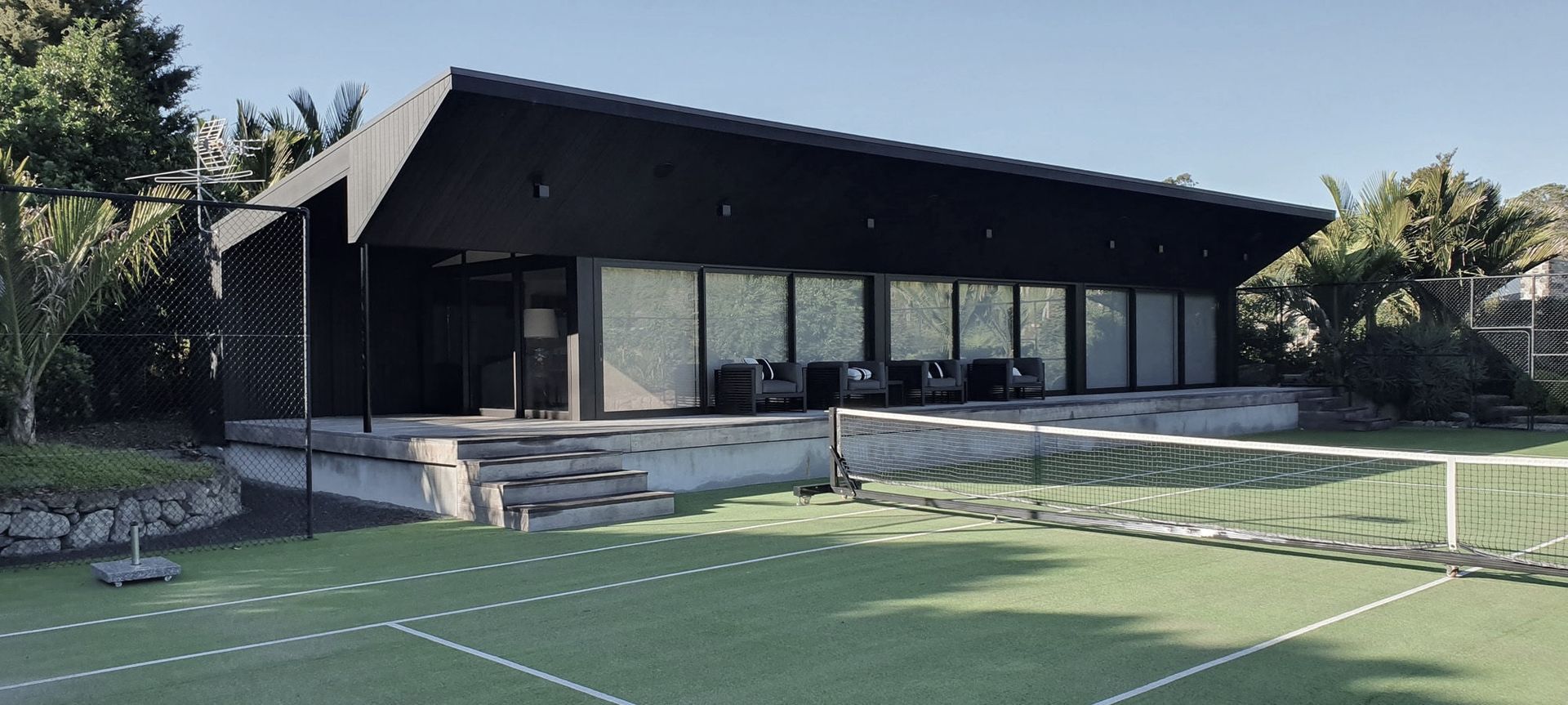 Tennis Pavilion banner