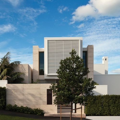 Textured Jura Limestone Cladding