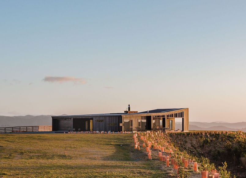 The Aluminum Black House at Pahutahanui