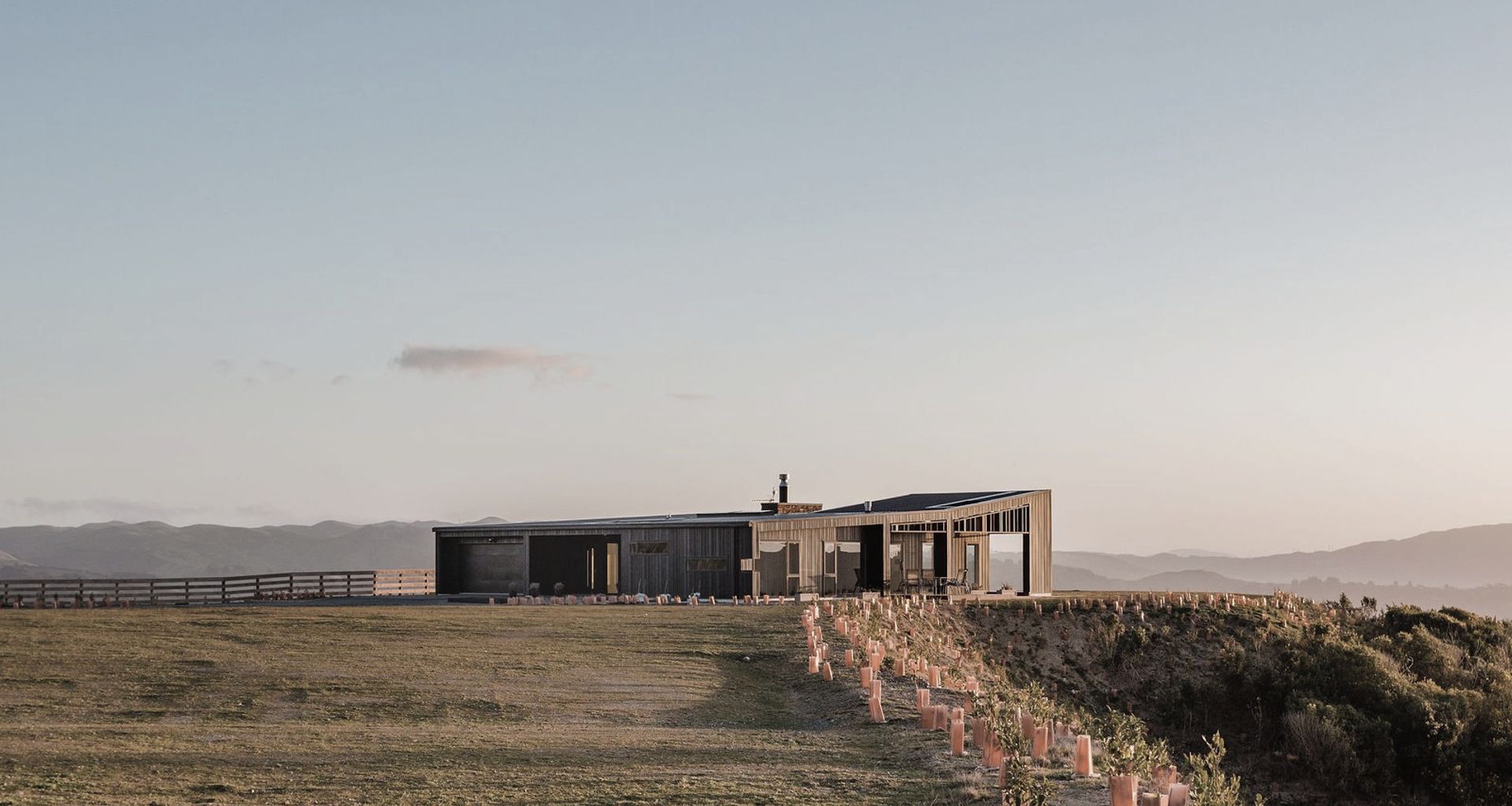 The Aluminum Black House at Pahutahanui banner