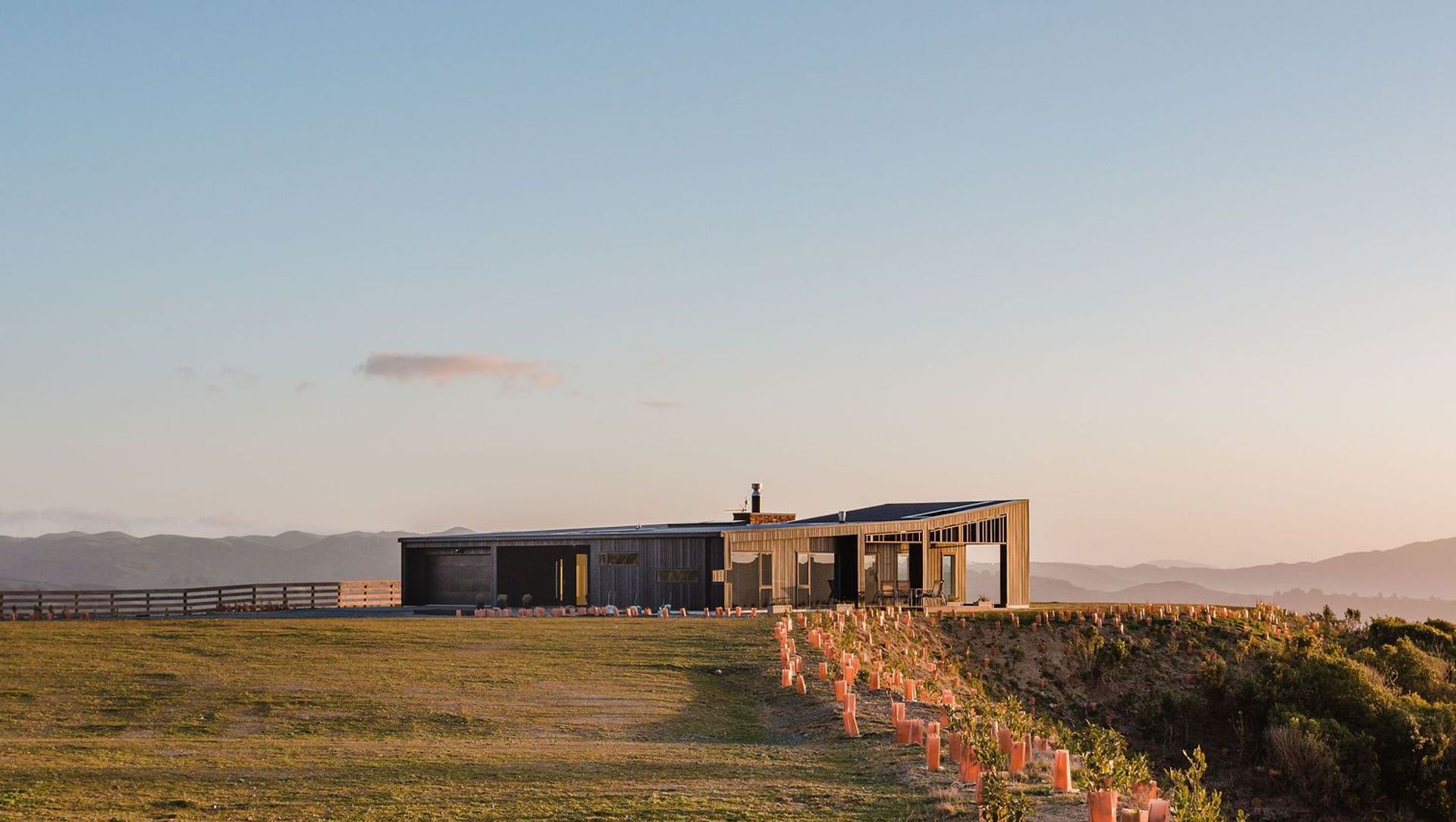 The Aluminum Black House at Pahutahanui banner