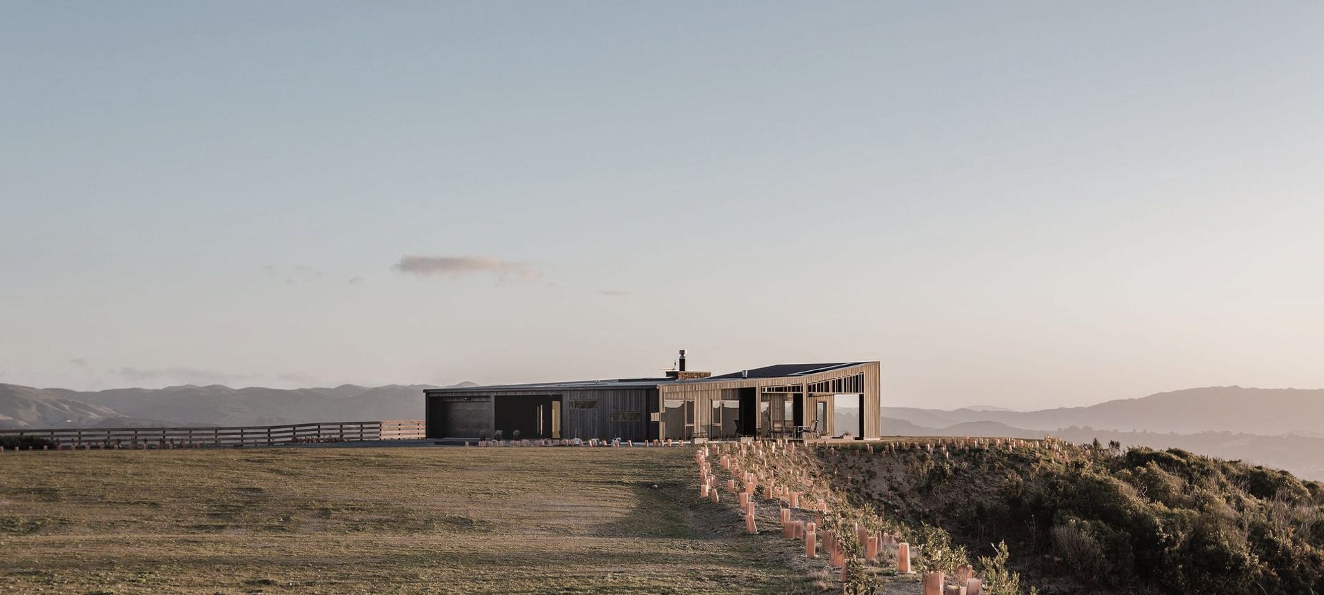 The Aluminum Black House at Pahutahanui banner