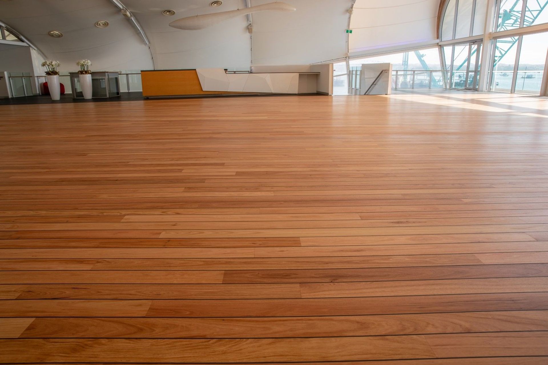 HURFORD'S Silvertop Custom Boat Deck Profile for THE CLOUD, Auckland's Waterfront