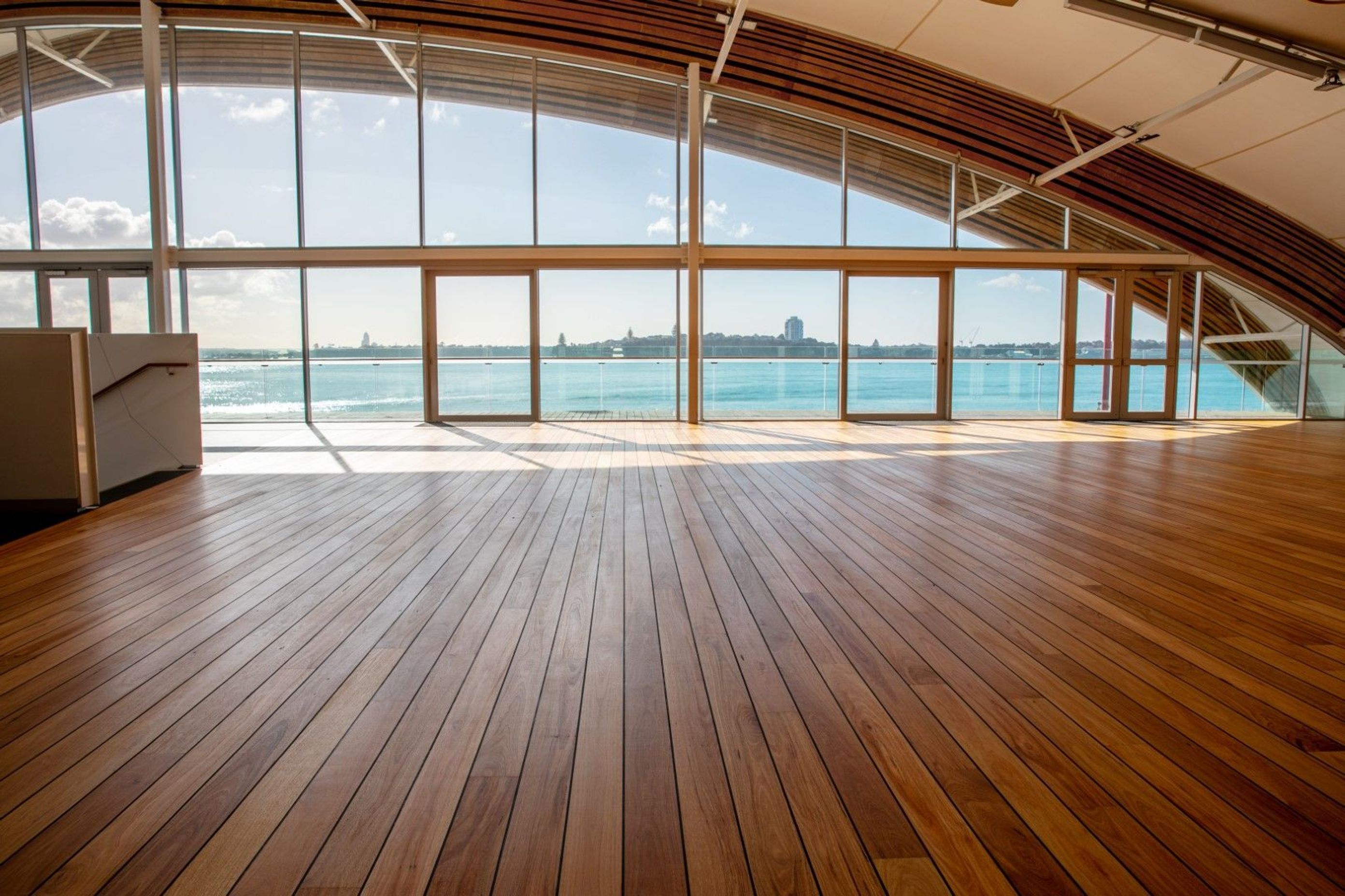 HURFORD'S Silvertop Custom Boat Deck Profile for THE CLOUD, Auckland's Waterfront  