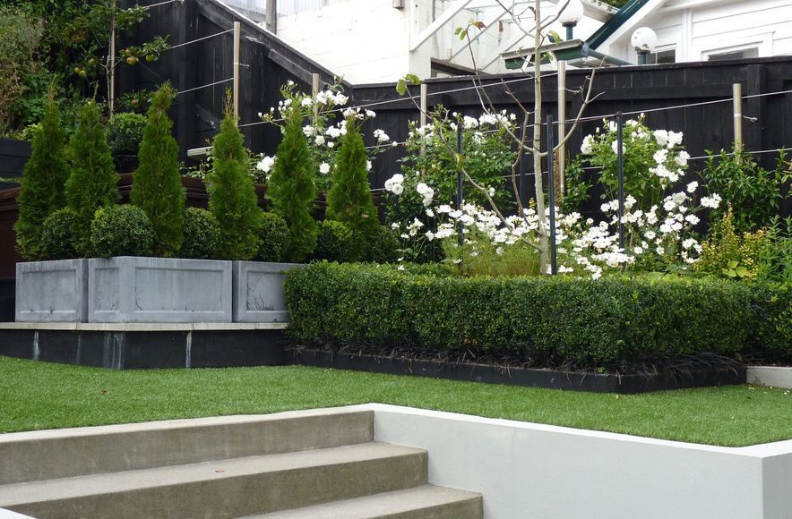 The Glen: stylish family garden with all the toys