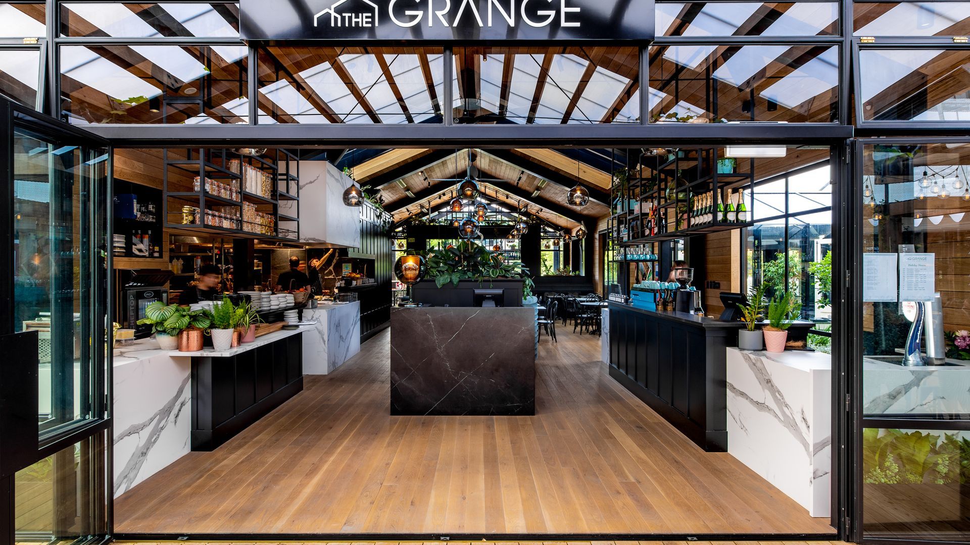 The Grange banner